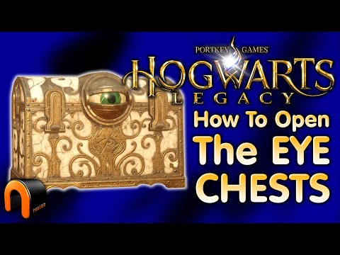 Hogwarts Legacy HOW TO OPEN THE EYE CHESTS!