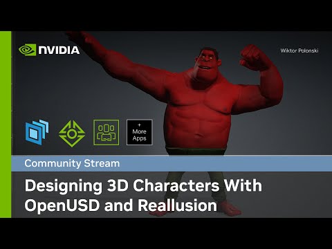 Designing 3D Characters with OpenUSD and Reallusion