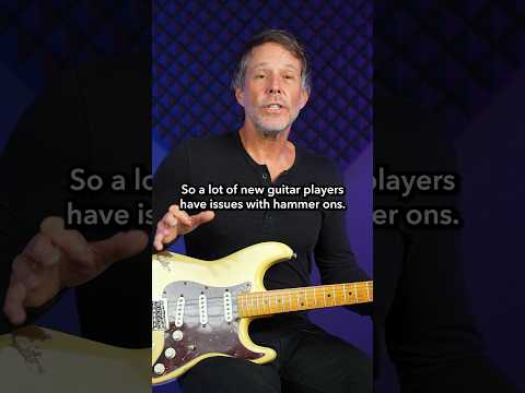 How to Master Hammer-Ons 🔨 #guitarlessons #guitar