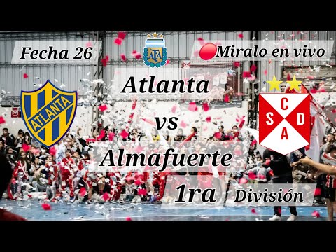 Atlanta vs Almafuerte 1ra división Fecha 26 Torneo 2025