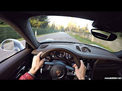 POV Drive in a 2016 Porsche 991.2 Turbo S - OnBoard Engine Sound