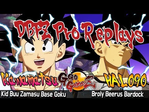 DBFZ Kawamatsu vs HAL_090 [Dragon Ball FighterZ] Pro replays