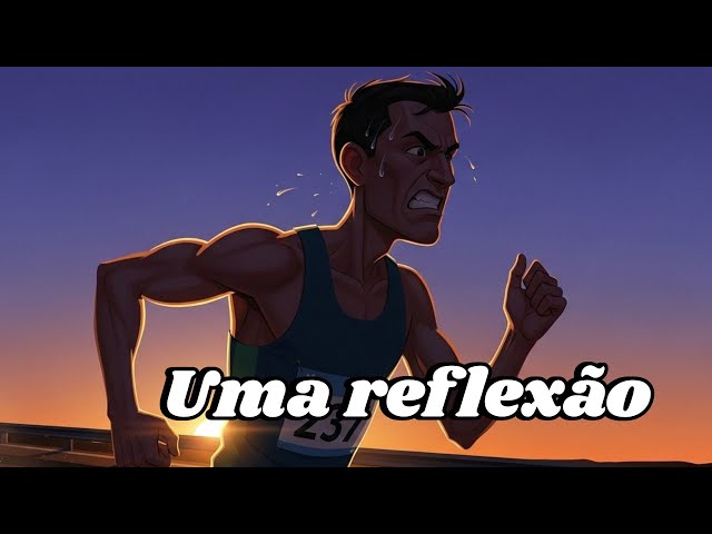 a CORRIDA tem que ser O QUE VOCÊ QUISER que ELA SEJA