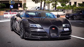 Supercars in Monaco - #CSATW608 Bugatti Veyron SS, 599 GTO, AMG GT Black Series, Aventador SVJ, DB12