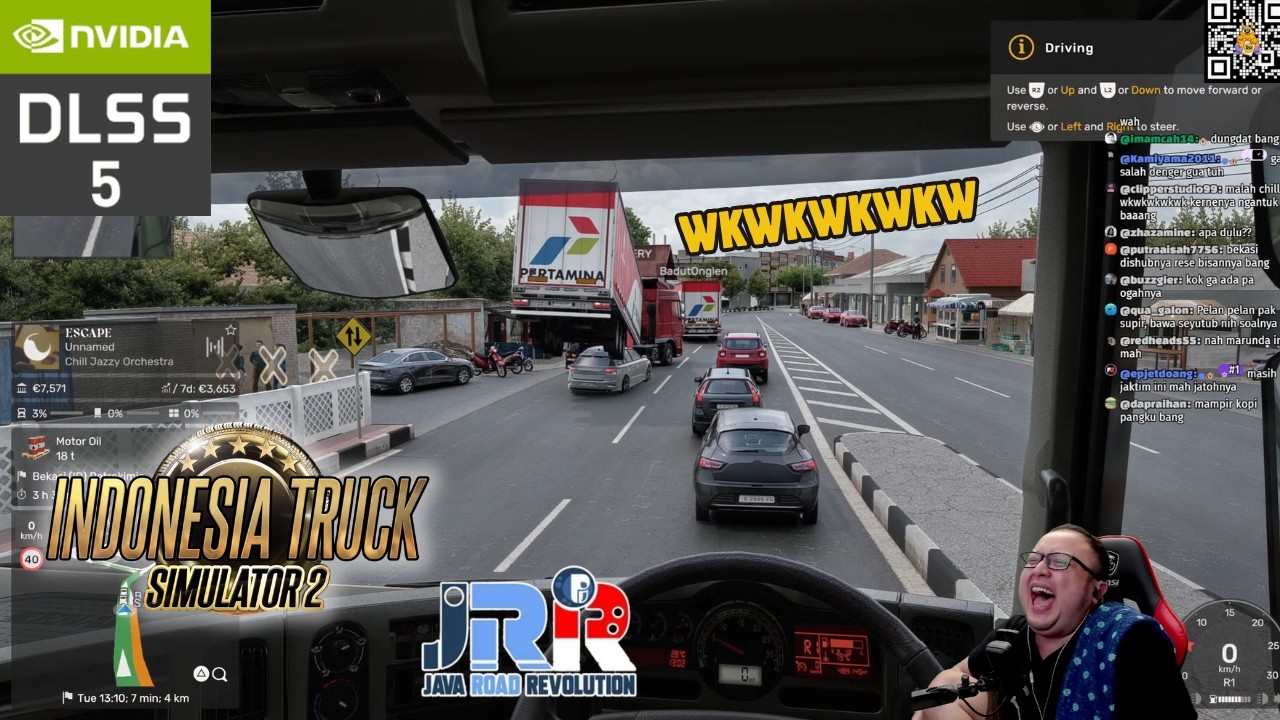 MALAM INI JADI SOPIR TRUCK DI JABODETABEK! 🚛 | JRR MOD + DLSS 5 | ETS2 MULTIPLAYER