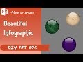 How to create 3D Sphere in PowerPoint - (3D BALL GRAPHIC) PPT 教程