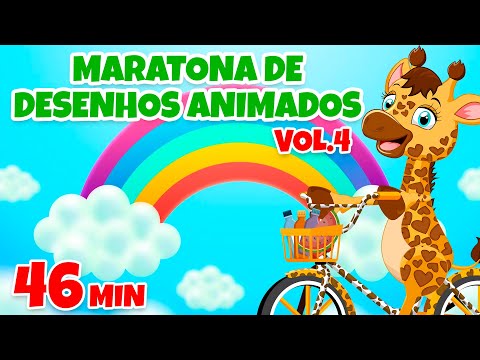 Maratona de Desenhos Animados Vol. 4 - Giramille 46 min | Desenho Animado Musical