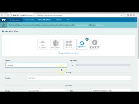 Demo: launching and using Kubernetes within Rancher