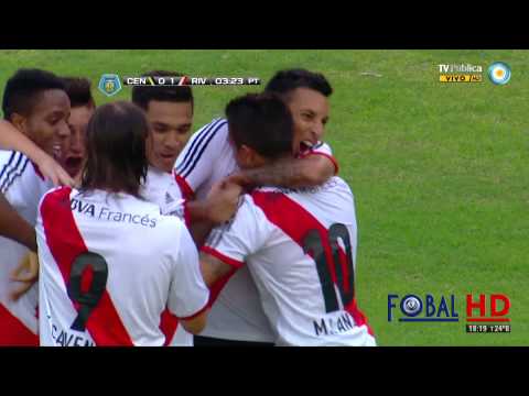Gol de Lanzini | Rosario Central 0 - River Plate 1 | Torneo Final 2014 - Fecha 2 | Costa Febre |HD|