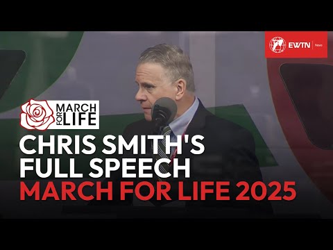 Rep. Chris Smith's Full Speech | March for Life 2025