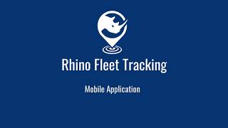 Rhino Fleet Tracking video