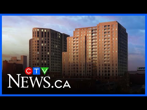 Housing project materializing in Montreal's Bridge-Bonaventure sector