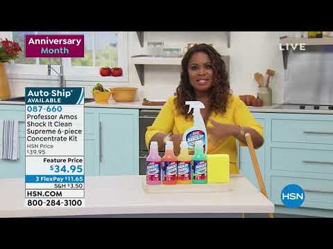 HSN | Professor Amos Cleaning Anniversary 08.30.2020 - 05 PM