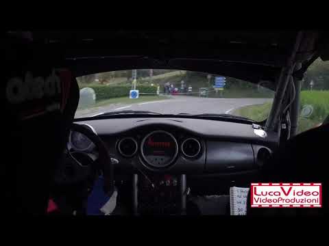 Cameracar Rally Castelli Piacentini 2018 Morcia-Piccoli Mini RSTB 1°di classe - PS6 con foratura