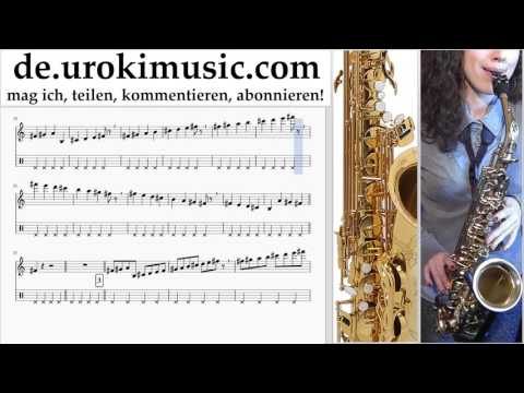 Saxophonunterricht (Alt) Calvin Harris ft. Rihanna - This Is What You Came For Noten Lernen Teil#1