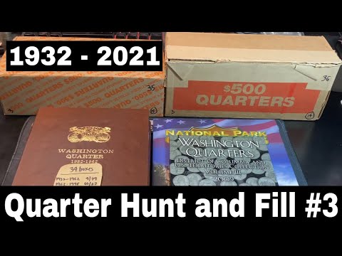 Quarter Hunt and Fill #3 - 2009-2021 Books Added