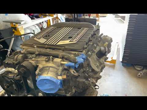 Zl1 Camaro LT4 Serpentine Accessory Swap From A LT1 Camaro SS Test Fit