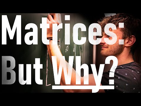 But what are Matrices, really? | Linear Algebra Explained