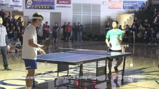 2017 Ping Pong Championship Match  Timpanogos High School