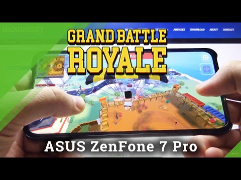 Gaming Test of Grand Battle Royale in ASUS Zenfone 7 Pro – Efficiency Test