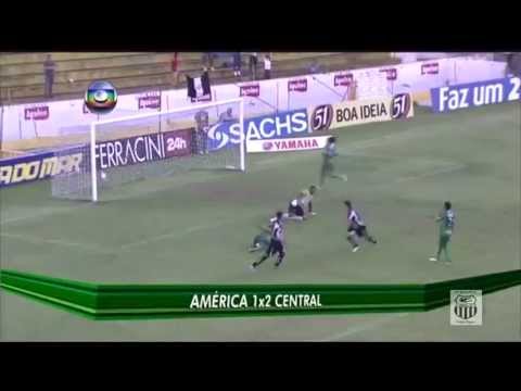 América-PE 1x2 Central de Caruaru - Campeonato Pernambucano de Futebol 2012