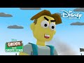Groen in de Grote Stad | De Fantasiewereld van Vader Groen | Disney Channel NL