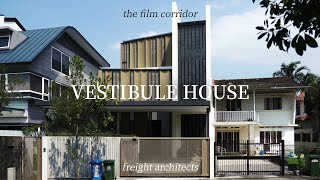 Inside a Unique Semi-Detached House with a Fluted Facade in Singapore