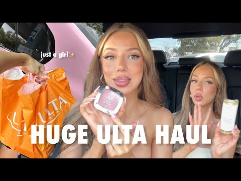 HUGE ULTA HAUL | NEW DRUGSTORE MAKEUP SKINCARE ETC