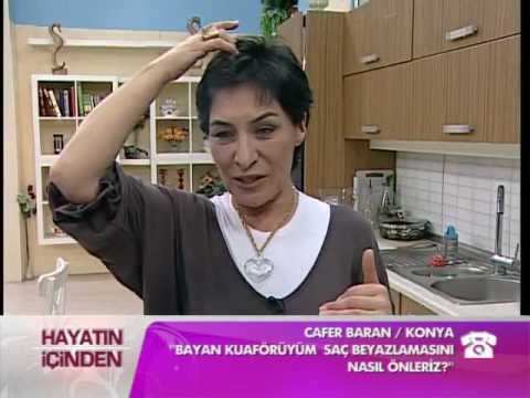 Meltem Açıkel den Beyaz saçları kapatma formülü