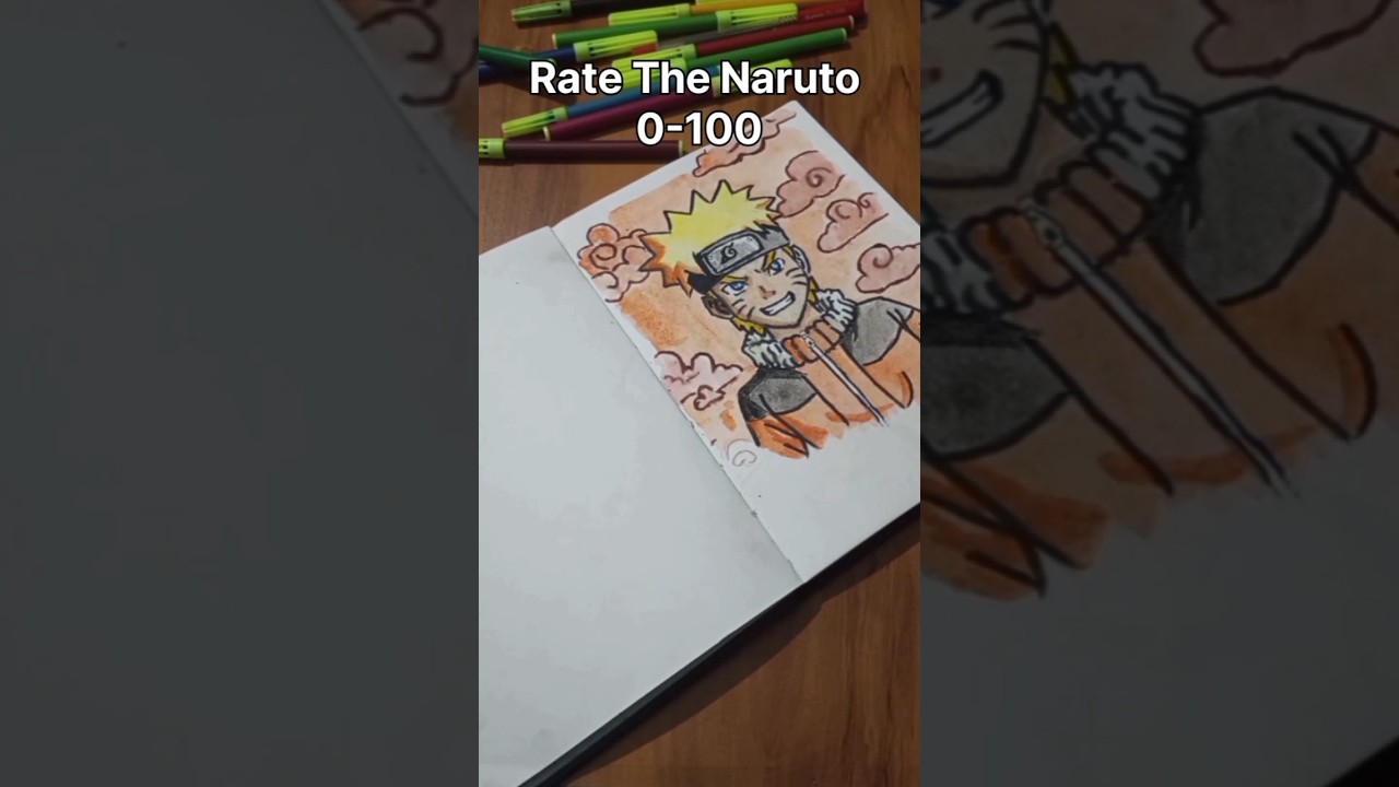 Rate the Naruto  #drawing #art #anime #shorts