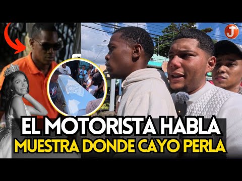 BREAKING NEWS! THE MOTORCYCLIST WHO CARRIED PERLA SPEAKS OUT AND SHOWS WHERE SHE FELL