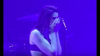 Dua Lipa Cries singing New Love (Live in Antwerp, Belgium - The Self Titled Tour) HD
