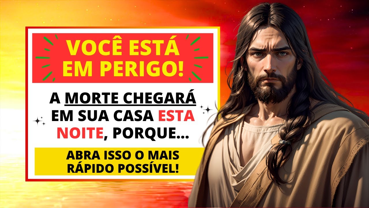 😱 DEUS DIZ: Algo Terrível Está Prestes A Acontecer... ⚠️ A MORTE ESTÁ CHEGANDO! 🕊️Mensagem dos Anjos