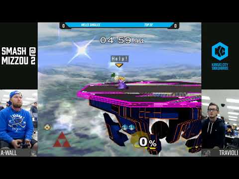 Smash @ Mizzou 2 SSBM - A-Wall (Peach) Vs. Travioli (Sheik) - Winners Top 32