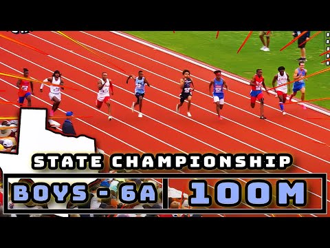 100M | Texas State Championship | 6A Boys