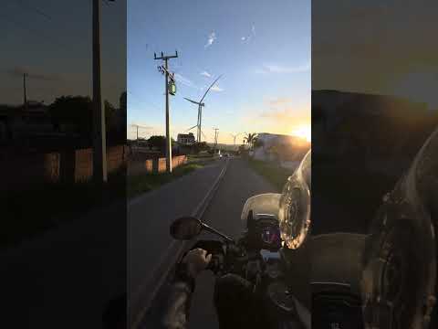 Por do Sol em Serra de São Bento RN