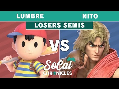 Socal Chronicles 2020 - Lumbre (Ness) Vs Nito (Ken) Losers Semis - Smash Ultimate