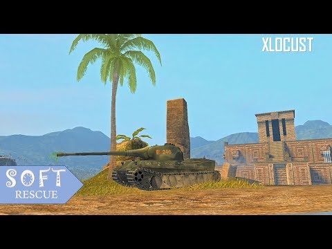 Löwe : 3800 Damage, 7 Frags (1vs4) - WOT BLITZ -