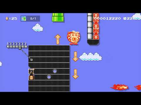 Bowsers Airship by TheBird_1 🍄 Super Mario Maker 2 🍄 No Commentary AAF