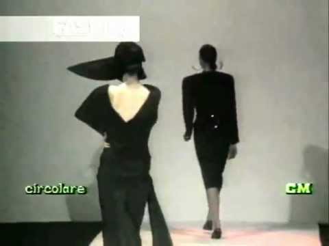 "Circolare" Spring Summer 1987 Milan Pret a Porter Woman by Canale Moda