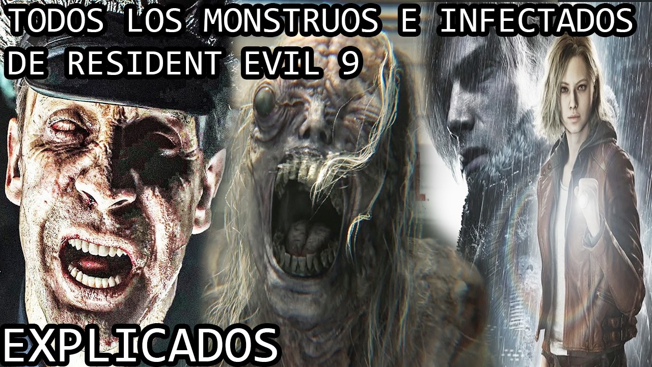 ¿Qué son las Criaturas de Resident Evil Requiem? | Todos los Monstruos e Infectados Explicados
