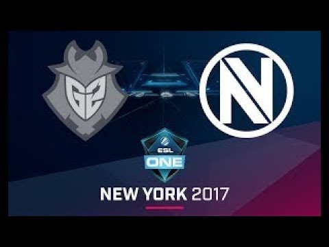 CS:GO - G2 vs EnVyUs [Cache] Map 2 - Semifinal - ESL One New York 2017 EU Qualifier