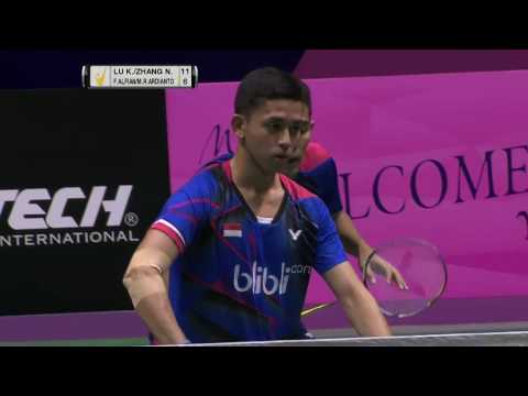 Macau Open 2016 | Badminton SF M4-MD | Lu/Zhang vs Alf/Ard