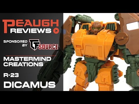 Video Review: Mastermind Creations R-23 DICAMUS