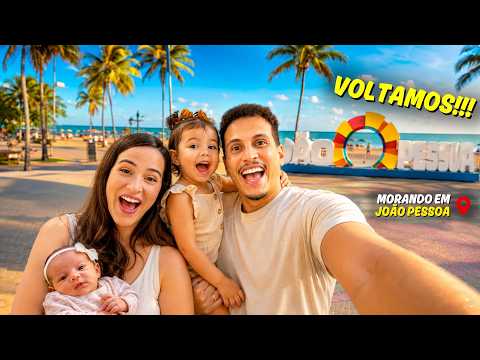 VOLTAMOS PARA MORAR EM JOÃO PESSOA