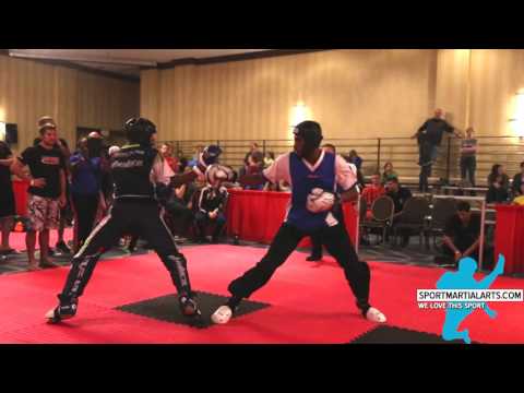 Kevin Walker v Larry Wells - Men's Sparring - 2015 Diamond Nationals