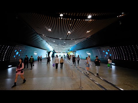Estação Xujiahui, Metrô de Xangai [4K]
