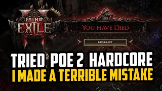 Path of Exile 2 Hardcore - My First Experience