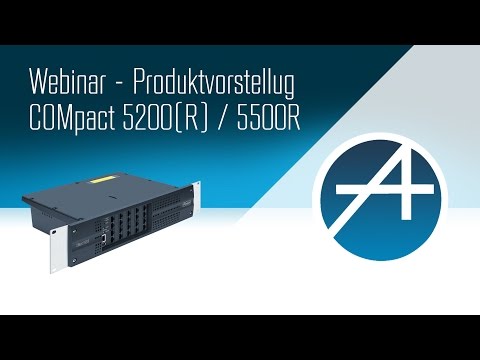 Onlineseminar: Produktvorstellung COMpact 5200(R) / COMpact 5500R