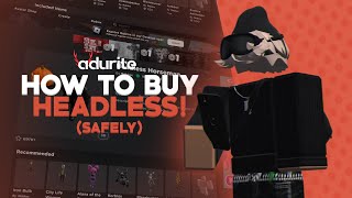 HOW TO GET HEADLESS HORSEMAN ON ROBLOX FOR CHEAP (50% OFF)